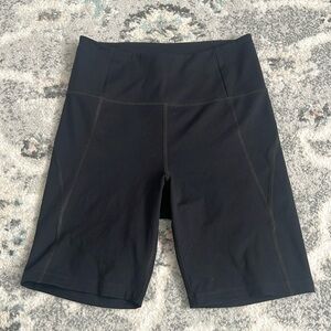 Girlfriend Collective Black Bike Shorts